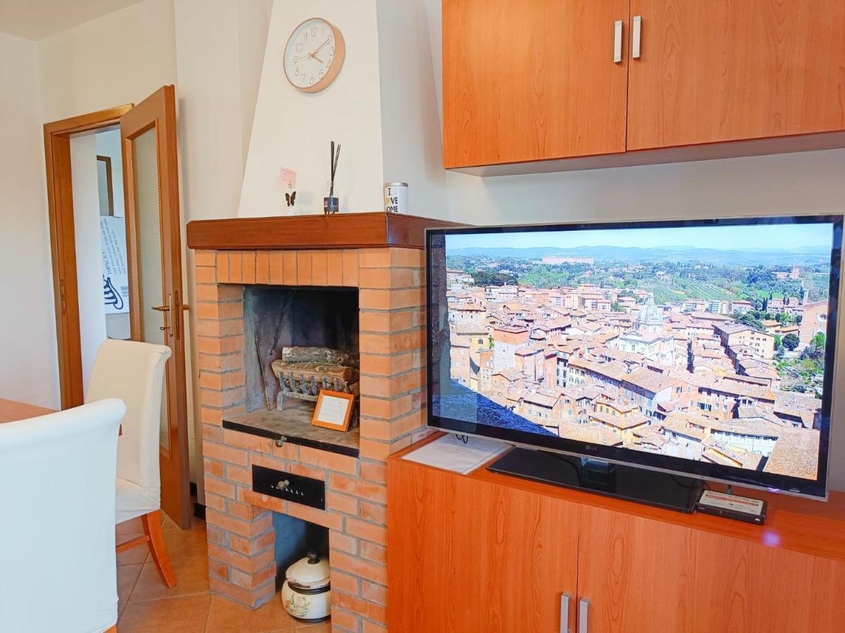 Siena Appartamento Con Splendido Terrazzo Presciano Exterior foto